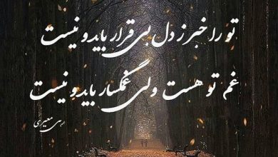 اشعار عاشقانه از شاعران معاصر و قدیمی